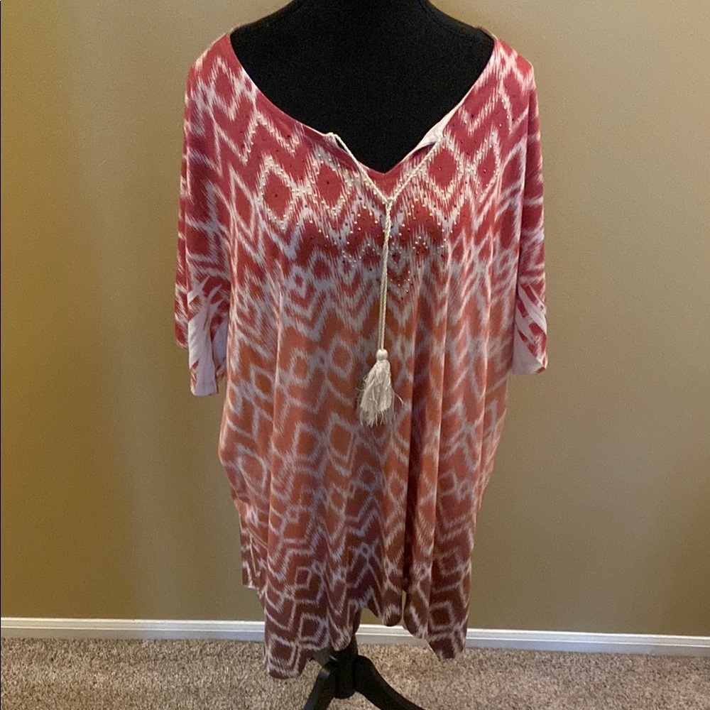 Catherines Shirt with Tie Front